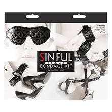 Load image into Gallery viewer, Sinful Bondage Kit-Black