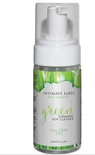Load image into Gallery viewer, Intimate Earth Foaming Toy Cleaner-Green Tea Tree 3.4oz
