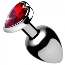 Load image into Gallery viewer, Red Heart Gem Anal Plug - small