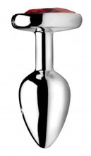 Load image into Gallery viewer, Red Heart Gem Anal Plug - small