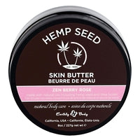 Load image into Gallery viewer, Earthly Body Hemp Seed Skin Butter-Zen Berry Rose 8oz
