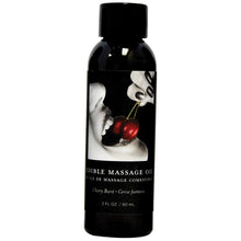 Load image into Gallery viewer, Earthly Body Edible Massage Oil-Cherry 2oz
