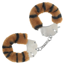 Load image into Gallery viewer, Animal Print Heavy Duty Fluffy Handcuffs
