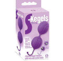 Load image into Gallery viewer, The 9&#39;s S Kegels Silicone Kegel Balls-Purple

