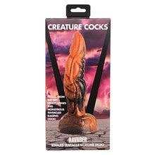 Load image into Gallery viewer, Creature Cocks Ravager Rippled Tentacle Silicone Dildo
