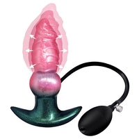 Load image into Gallery viewer, Creature Cocks Girthy Likan Inflatable Silicone Anal Plug
